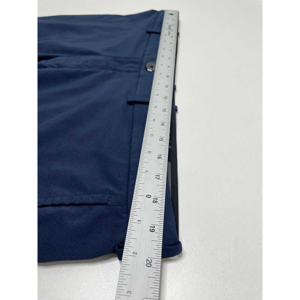 Nike Dri Fit Golf Pants‎ Standard Fit Navy Blue 40x30 Elastic Waist Prep Dadcore - Picture 8 of 12